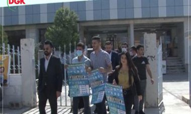 بۆردی گەنجانی (ی، ن،ك) هەڵمەتی تەندروستی و ژیان دەباتە گوندەكانی دەڤەری ڕاپەڕین.