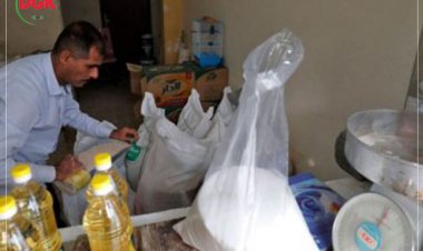 دەست بەدابەشكردنی بەشەخۆراكی هەشتەمی مانگانەی هاوڵاتیان دەكرێت.