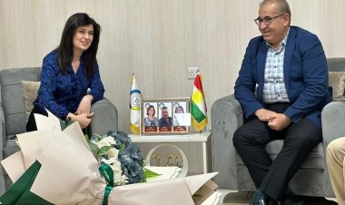 Mekteba ragihandinê serdana nûnertiya Rêveberiya Xweser kirin