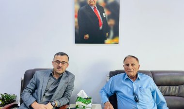 Mamostayê dêrîn Mihemed Şêxo serdana mekteba ragihandina YNK`ê kir