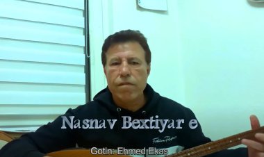 Hunermend Ehmed Ekaş strana (Adi Bahtiyar) bi Kurdî dibêje