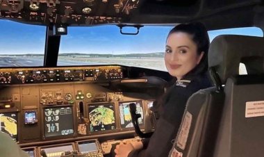  Mînaz Cimo, ew keça Rojavayê Kurdistanê ku dibe firokvan