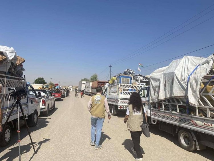 Duhok; zêdetirî 700 koçber vegerîne Şengalê