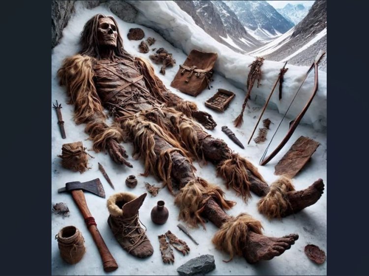 Ûtzî : 5300 sal berê di serdema kevirî de