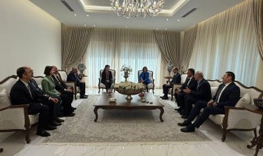 Şanda Îmralî serdana xanima yekem a Êraqê kir