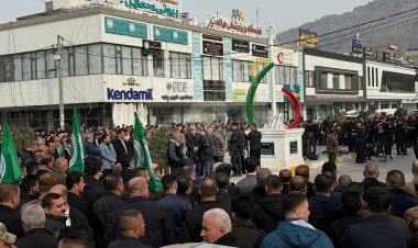 Li cihê yekem guleya raperînê salvegera serhildanê hate bibîranîn