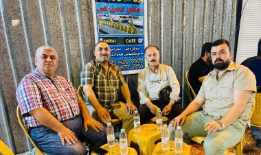 Stafa Xelatê pêşwazî li ronakbîr Merwan Berekat kir