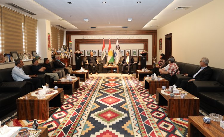 Encumena Penaberên Rojava Serdana Parêzgarê Silêmaniyê Kir