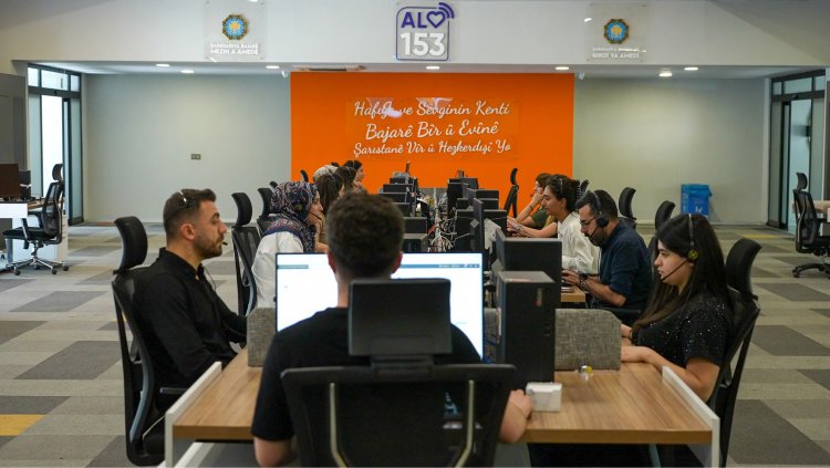 Li Amedê… ALO 153 dest bi xizmeta Kurdî kir