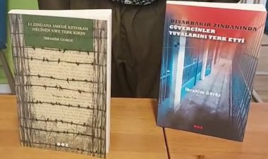  Pirtûka `Li Zîndana Amedê Kevokan Hêlînên xweTerk kir` hat nasandin