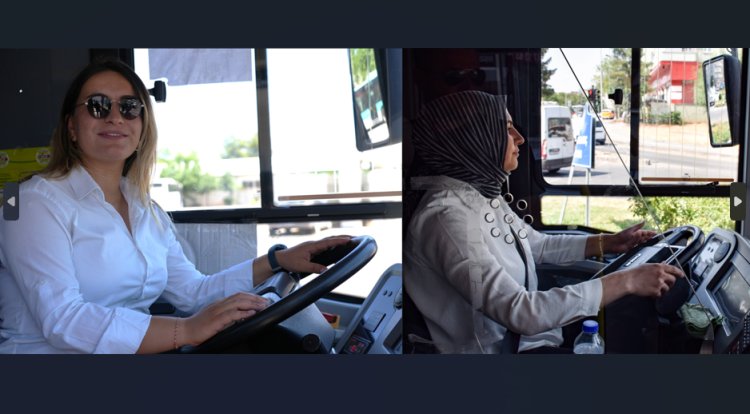 Şaredariya Amedê 12 ajokarên jin yên otobusan xistin ser kar