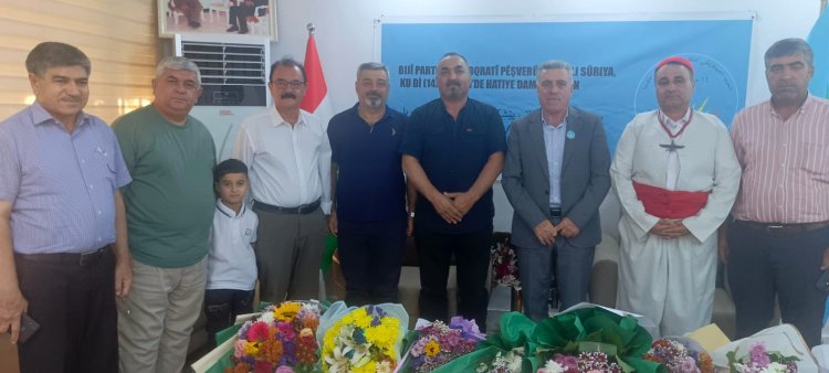 Şandeke hevbeş ên rêxistinên Rojava PDPK-S pîroz kirin