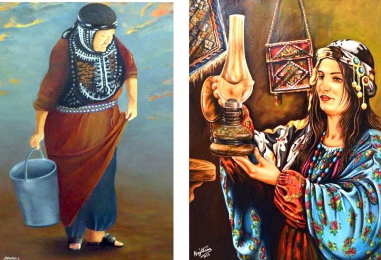 Li Qamişloyê Pêşangeha Tabloyan