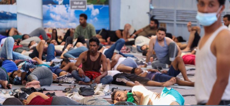 Yûnanistanê 250 koçberan digire û dê wan dersînor bikin