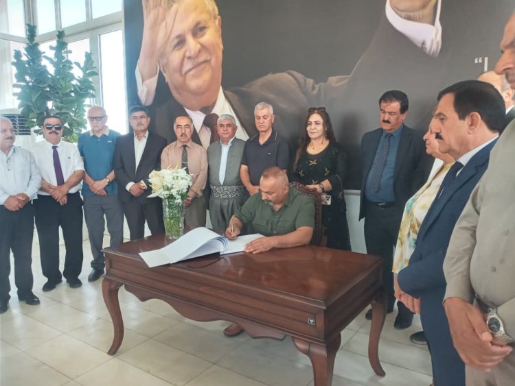 Bizava Aştiya Navxweyî serdana Mam Celal kir