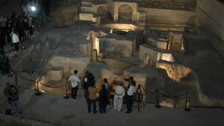 Çendîn şûnwarên dîrokî li Seraya Silêmaniyê hatine dîtin