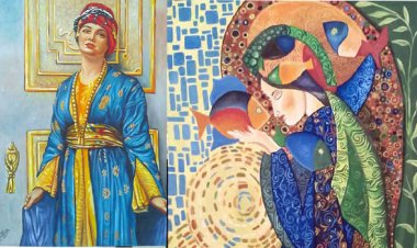 Wênesazekî Rojavayê Kurdistanê hezar tablo çêkirine