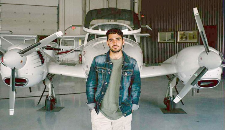 Xortekî ji Rojavayê Kurdistanê li Kenedayê bûye firokvan