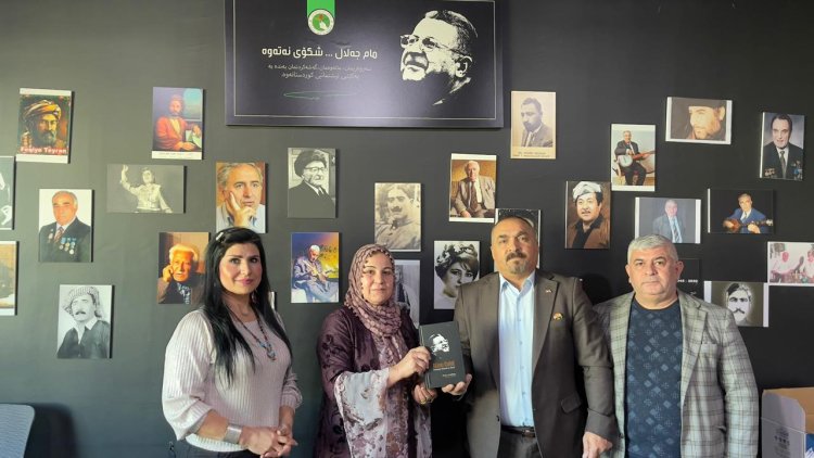 Keça şehîdê serkirde Rojîn şehîd Ezîz Çerkez mêvana Xelatê ye